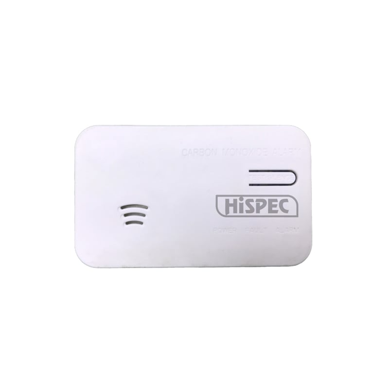 Hispec Carbon Monoxide Alarm with Lithium Battery