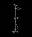 Twist Black Chrome Shower Column (47BCN)