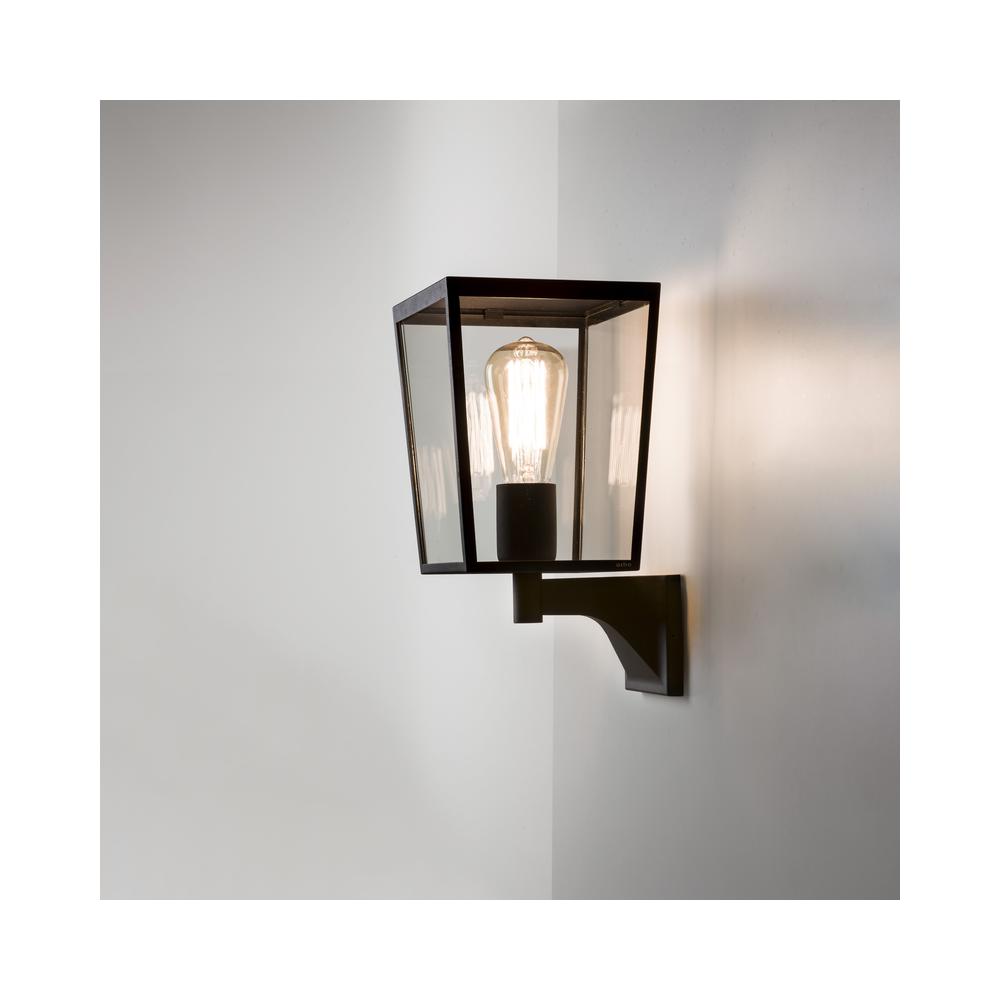 Astro Farringdon Textured Black Wall Light