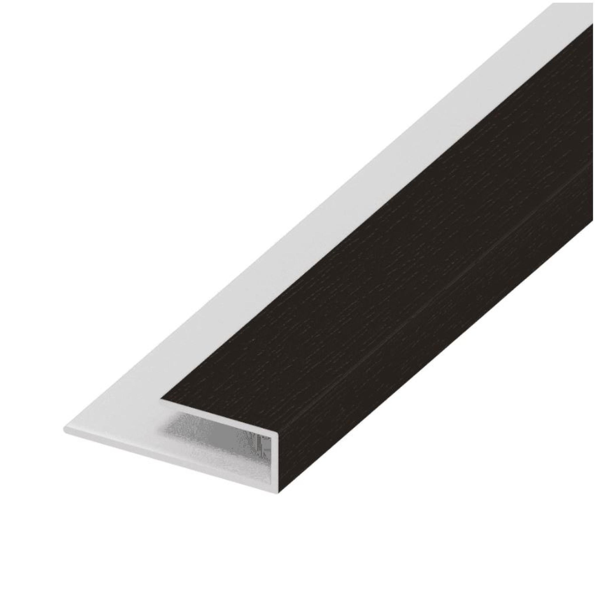 Rosewood Soffit Board Starter Trim / J Trim 5mt