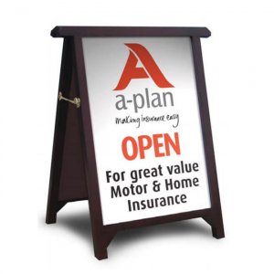 Classic Wooden A-Boards For Retail