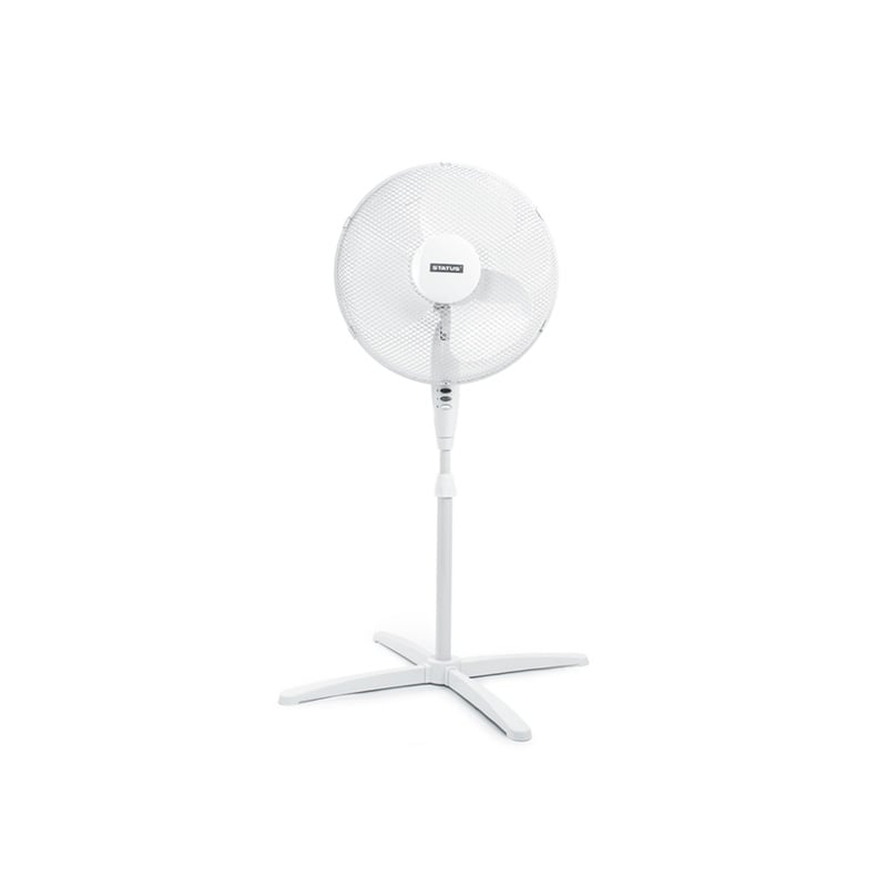 Status 16 Inch Three Speed Oscillating Pedestal Fan