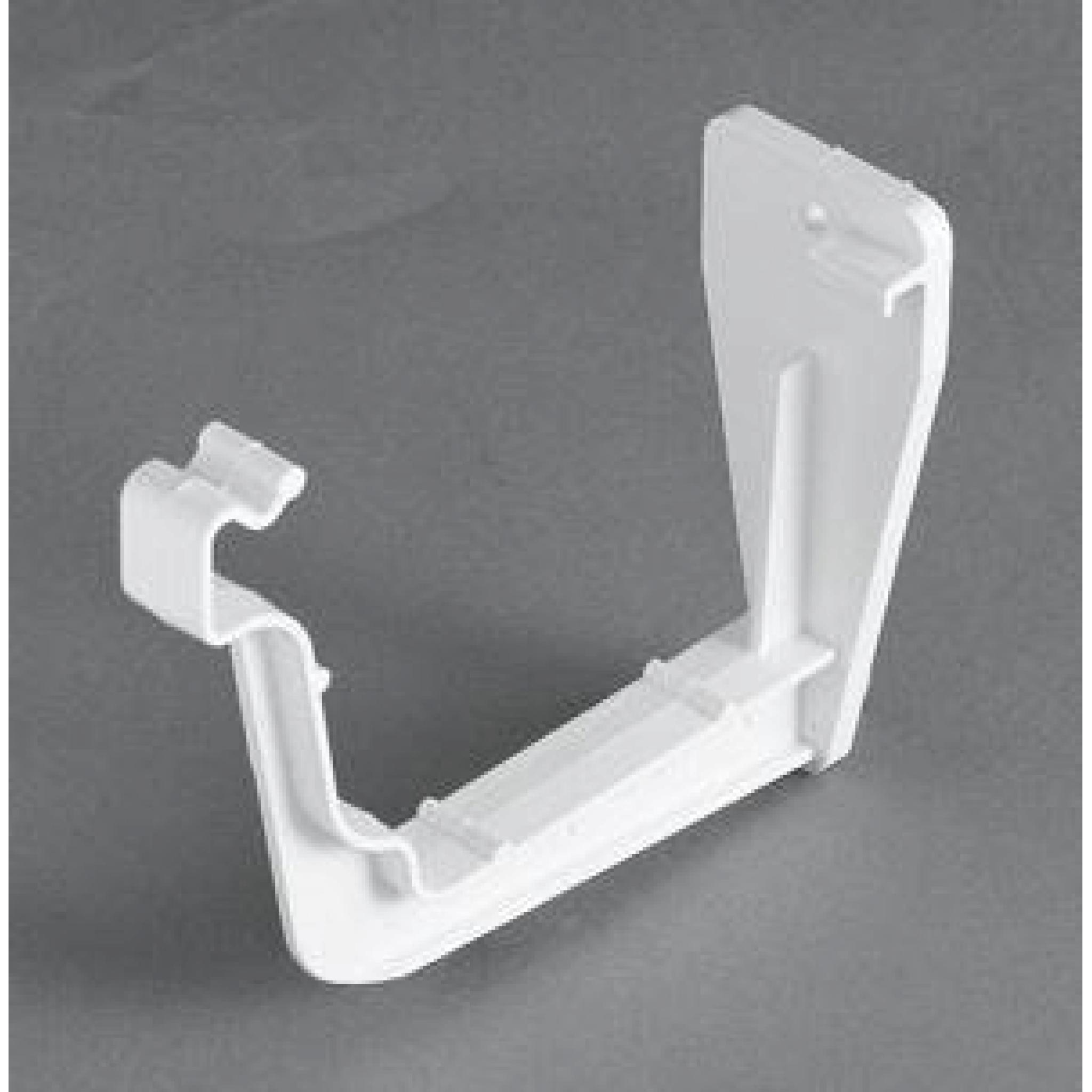 White Ogee Gutter External Fascia Bracket White