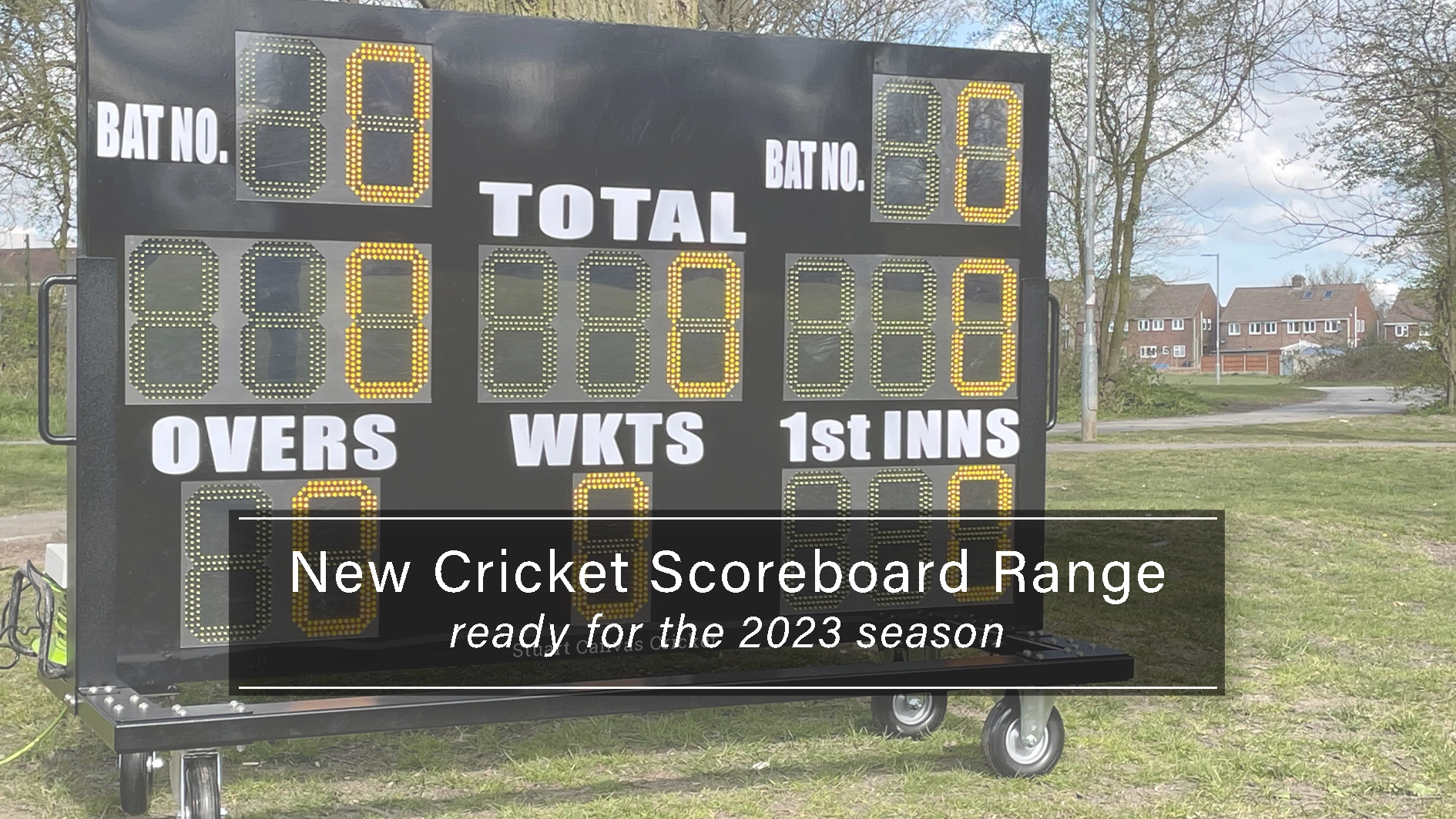 New Cricket Scoreboard Range for 2023