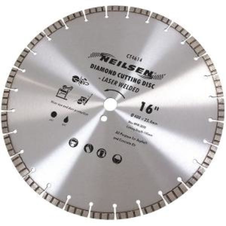 Neilsen CT4614 Trade 16 Inch / 400mm All Purpose Diamond Cutting Disc