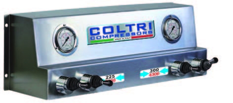 Double Gauge Level Filling Panel 2 x 225 Bar & 300 Bar