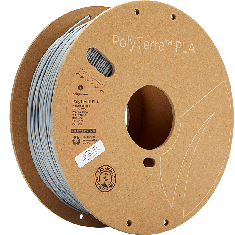 PolyTerra PLA Fossil Grey 2.85mm 1Kg