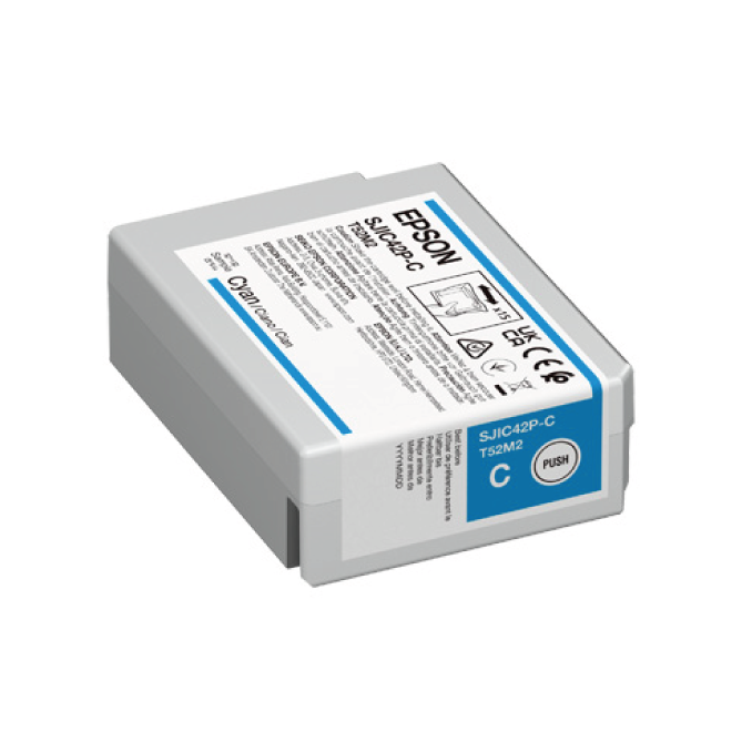 Epson ColorWorks C4000e Ink Cartridge Cyan