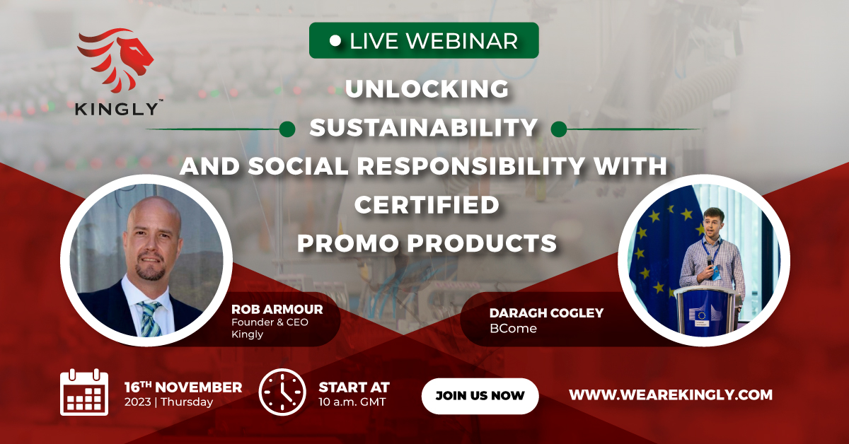 Webinar: Unlocking Sustainability and Social Responsibility with Promo Products