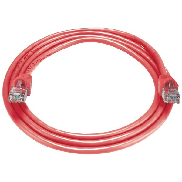 CAT6 Shielded Patch Cord Cable Red 150ft