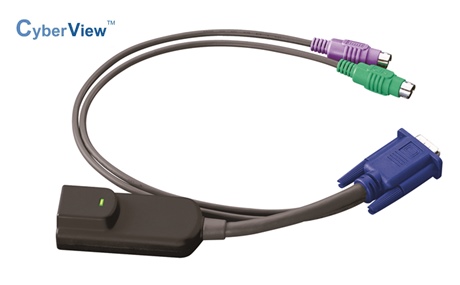 DG-100 - Austin Hughes - PS/2 & VGA Dongle for CyberView Cat6 KVM