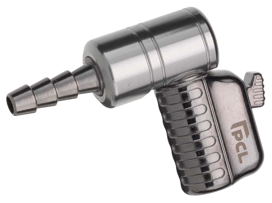 PCL Angled Swivel Auto Connectors Open End &#45; Hose Tail