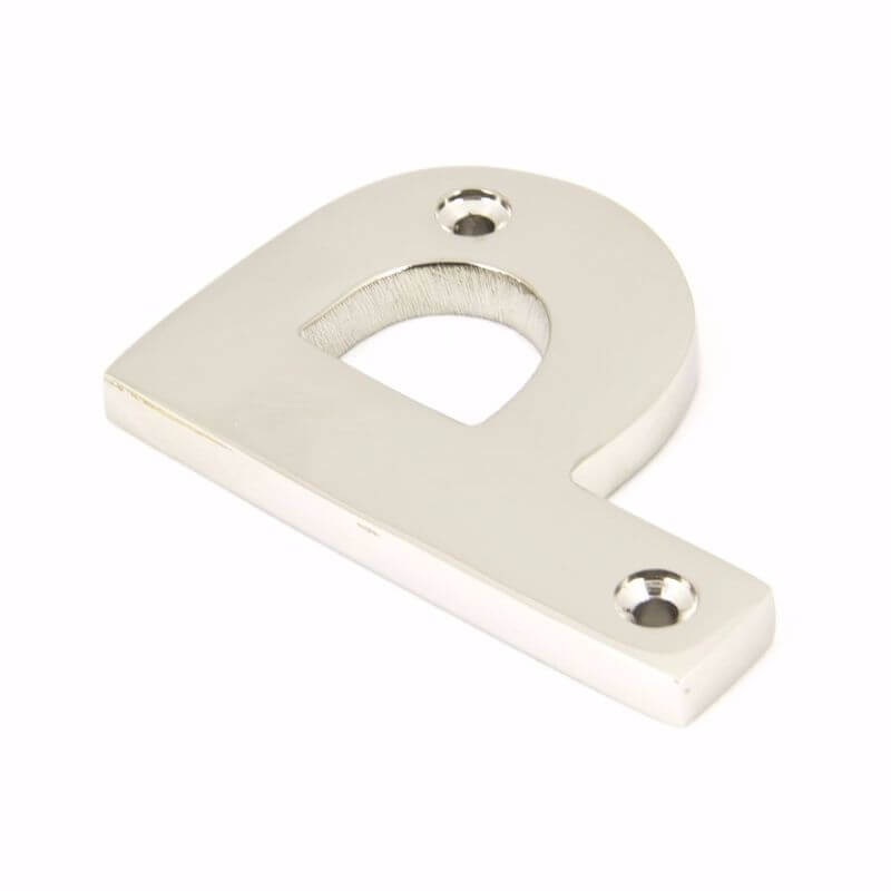 Anvil 90303P Polished Nickel Letter P