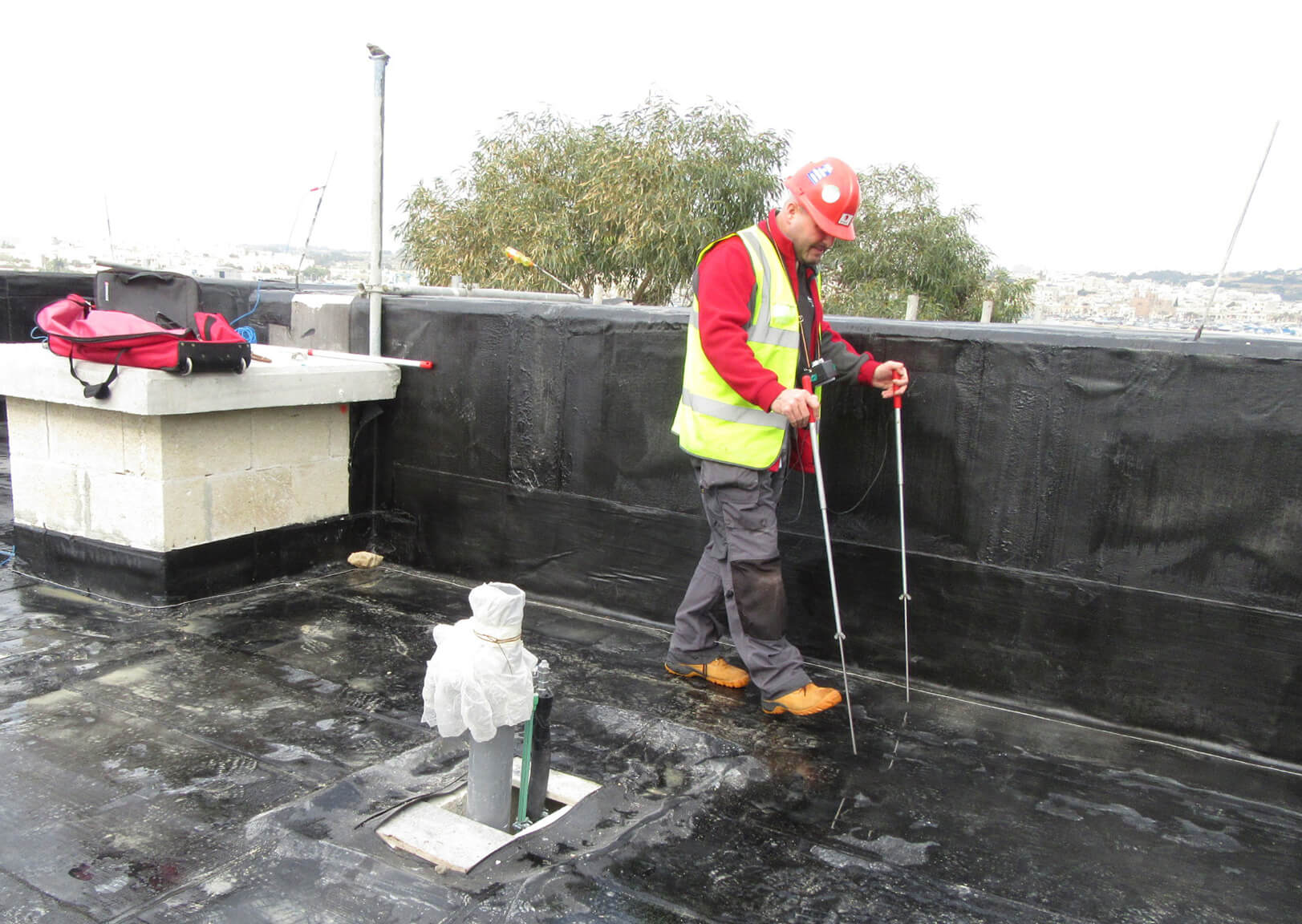 Flat Roof Leak Detection Services