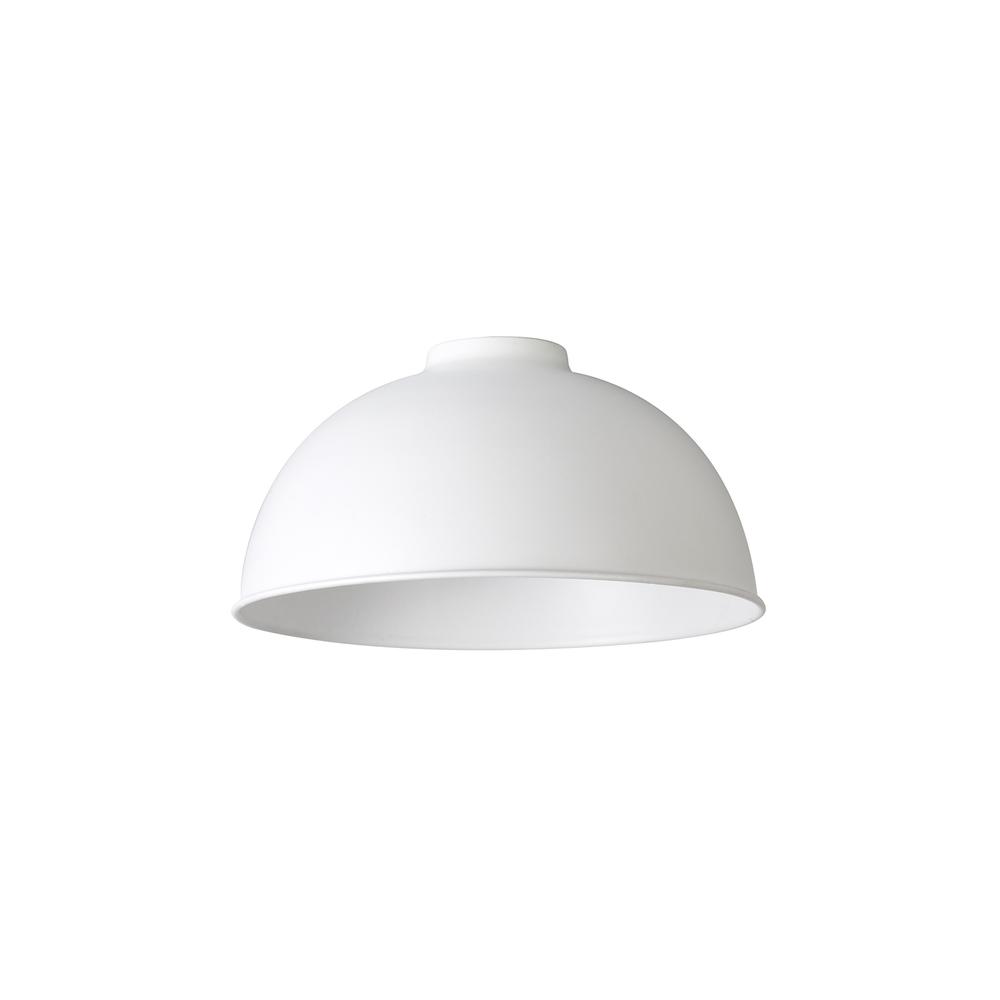 Luxuria Glorelle Dome 25cm Lampshade White