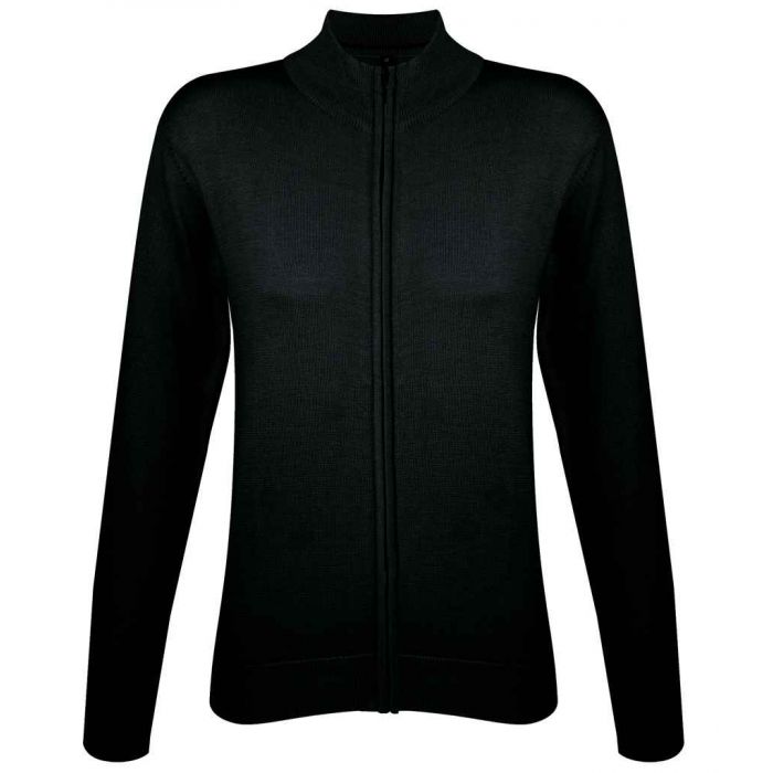 SOL&#39;S Ladies Gordon Full Zip Cotton Acrylic Cardigan