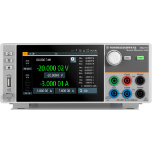 Rohde & Schwarz NGU401COM Source Measure Unit, 4 Quadrant, -20 to 20V, 8A, 60W, K103, NGU Series