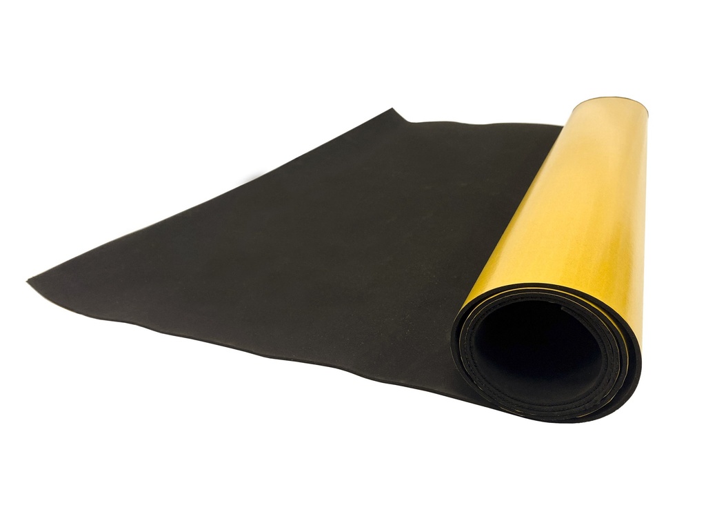 Expanded Neoprene Self Adhesive Sponge Sheet - 2m x 1m x 3mm
