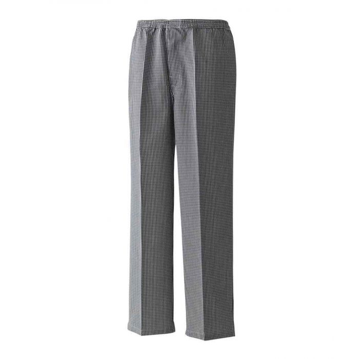 Premier Pull On Chef&#39;s Check Trousers