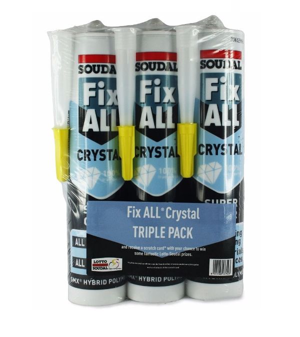 Fix All Crystal Clear Triple Pack