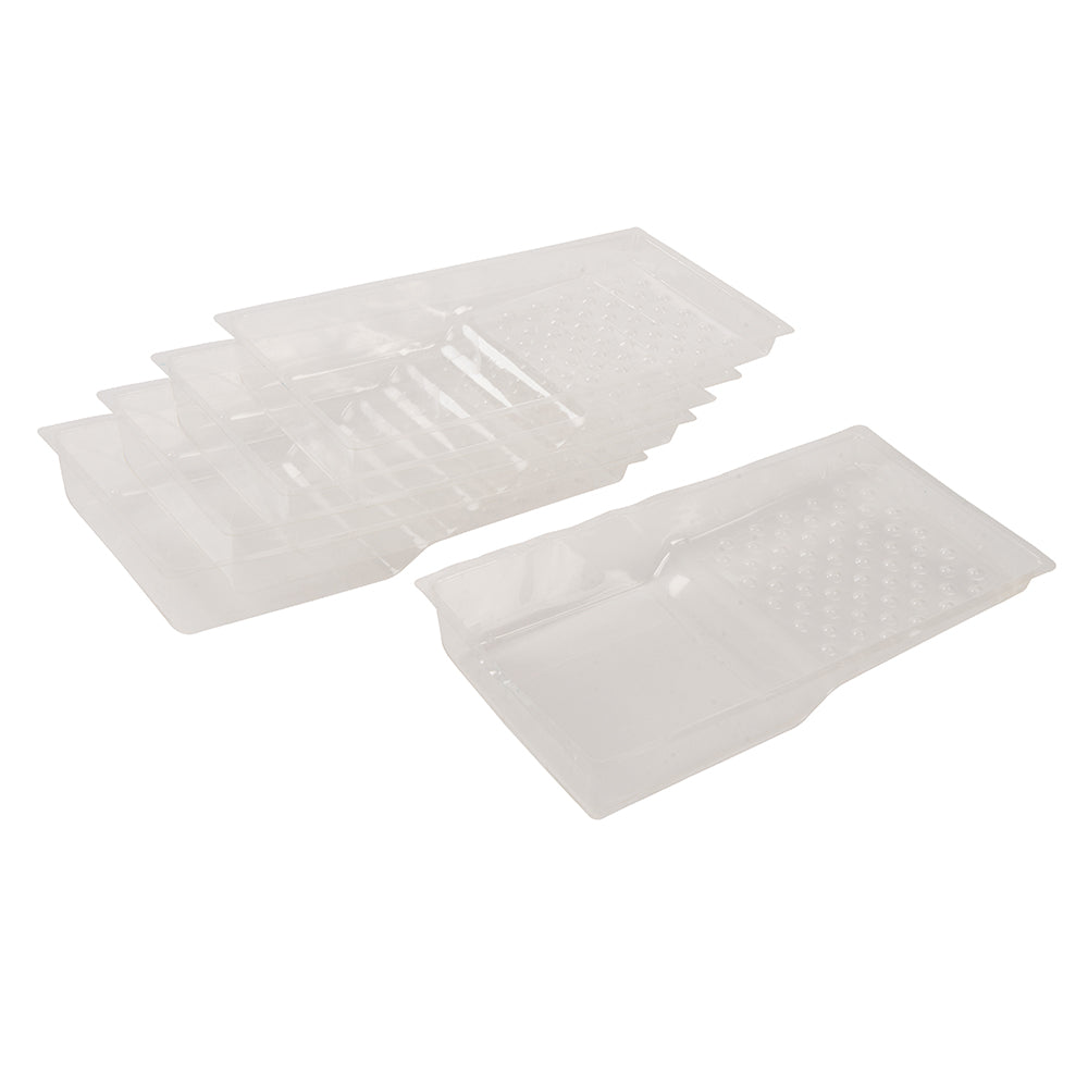 Silverline 450193 Disposable Roller Tray Liner 5pk 100mm