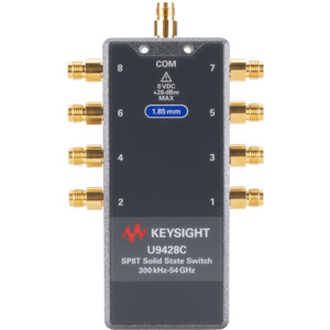 Keysight U9428C/002/201/301 Solid State FET Switch, 300 kHz-54 GHz, SP8T, USB, U942xA/B/C Series
