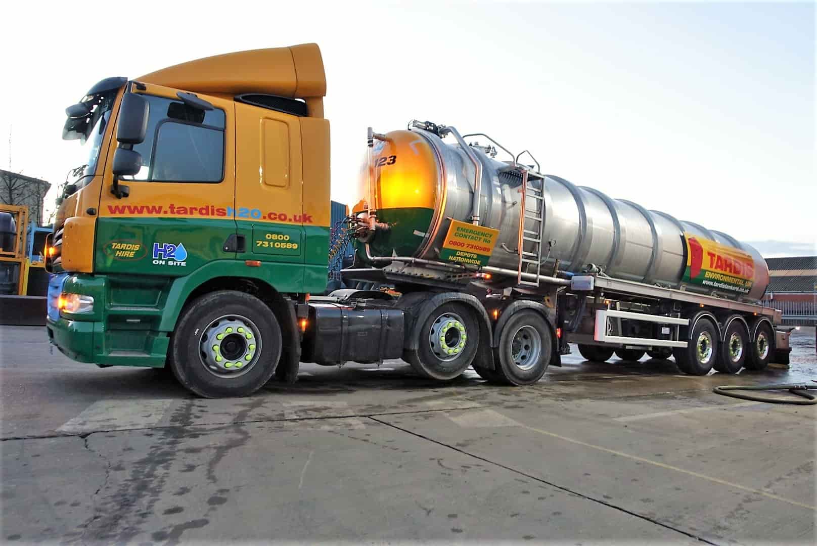 Vacuum Tanker Flood Water Removal Services