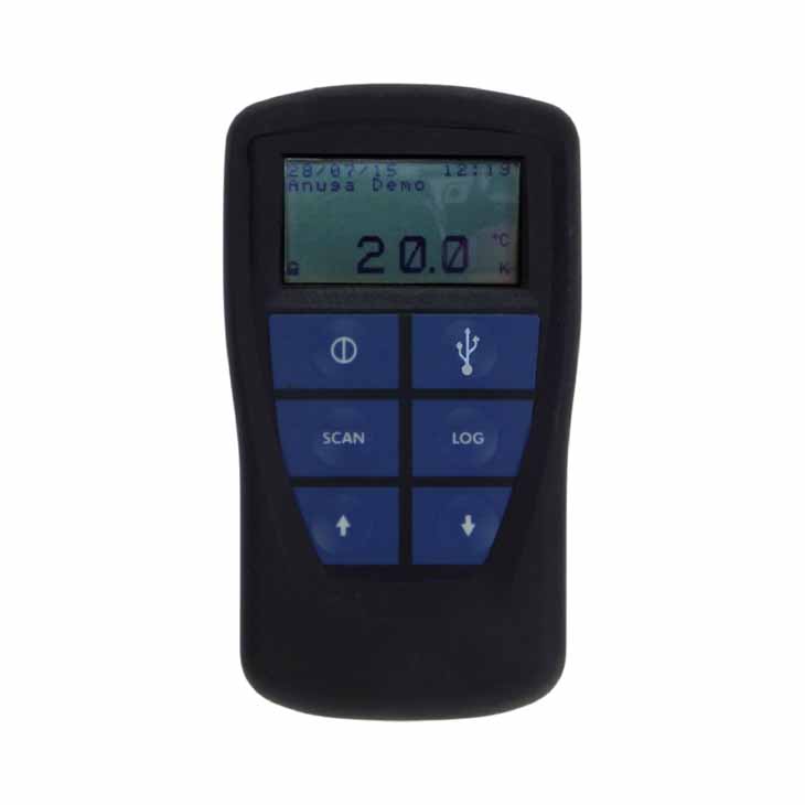 Providers Of MM7105-2D - Large Screen Barcode Scanning USB Thermometer