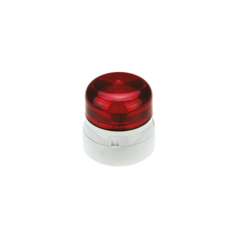 Klaxon LED Flashguard Beacon with Red Lens
