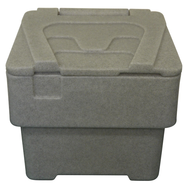 Small Domestic Grit Bin - Grey