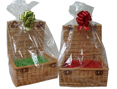 Cellophane Hamper Bag (pk 10) - 47x43x122cm high - LARGE