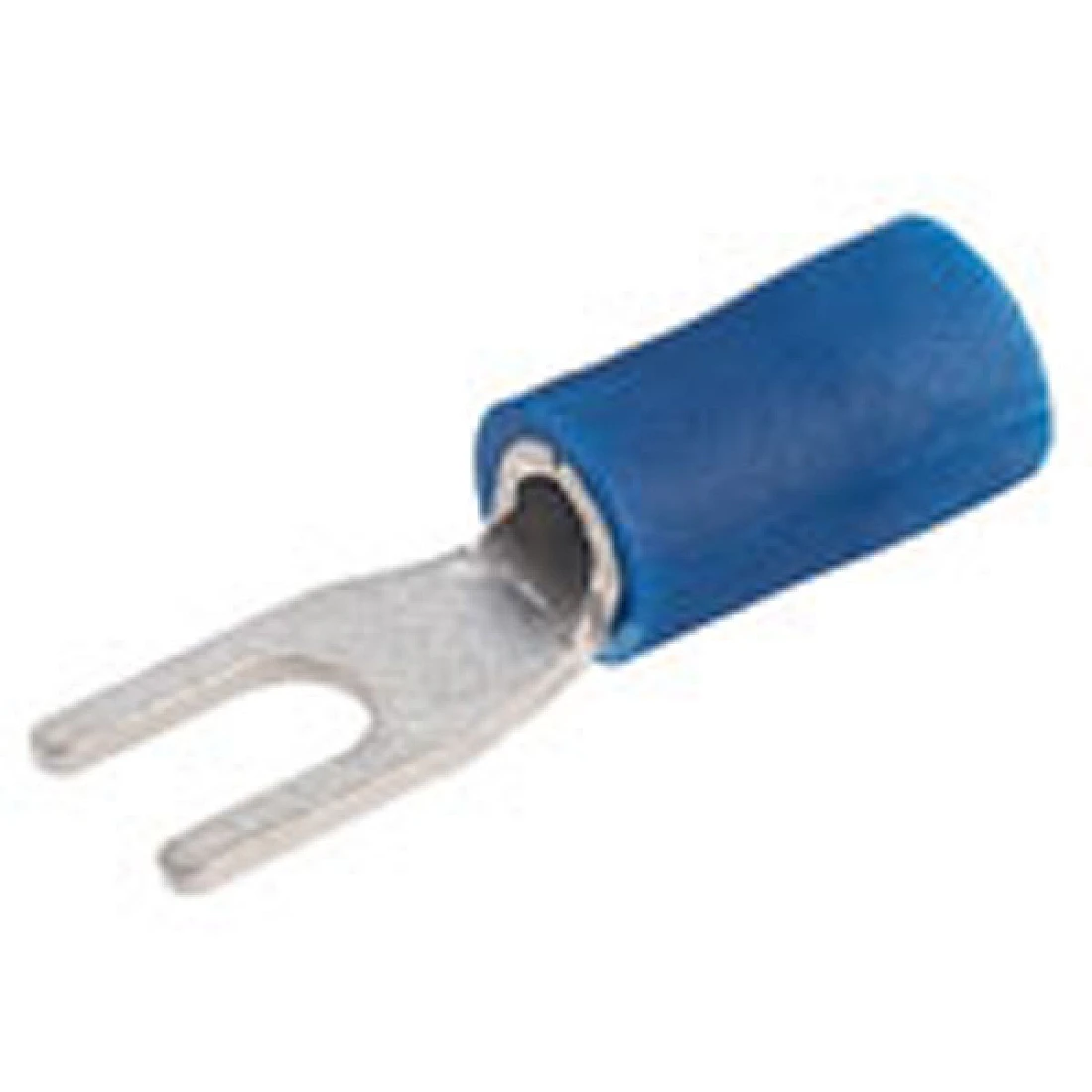 BLUE CRIMP SPADE (FORK) 3.5MM PACKS OF 100 EBF3N