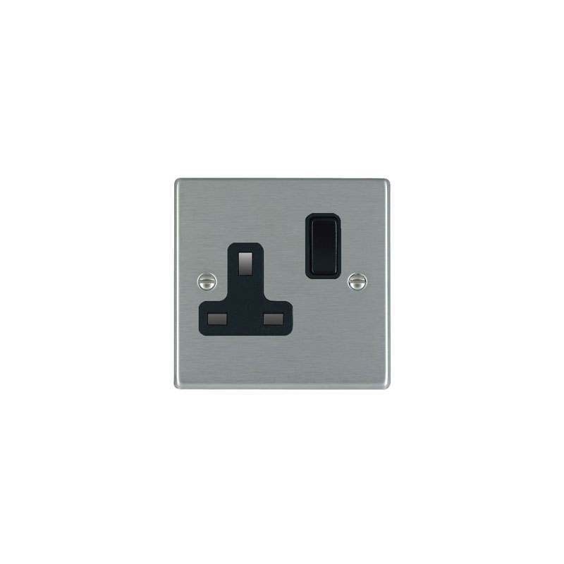 Hamilton Hartland 1 Gang 13A DP Switched Socket BL/BL