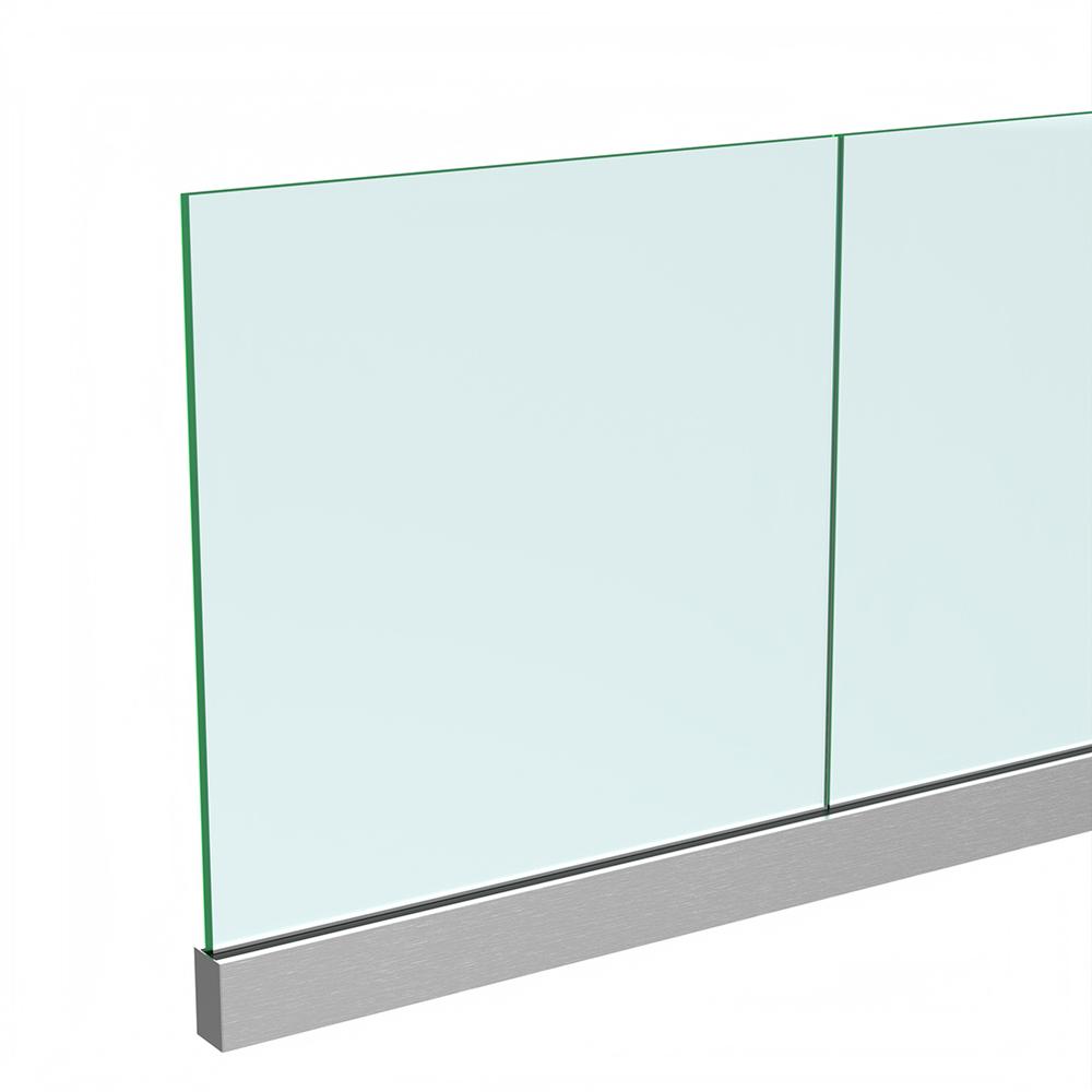 Anodised Base Duo Channel and Gasket -Includes 17.5mm Glass