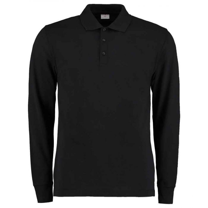Kustom Kit Long Sleeve Poly/Cotton Piqu� Polo Shirt