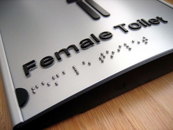 Providers of High Quality Braille Signs UK