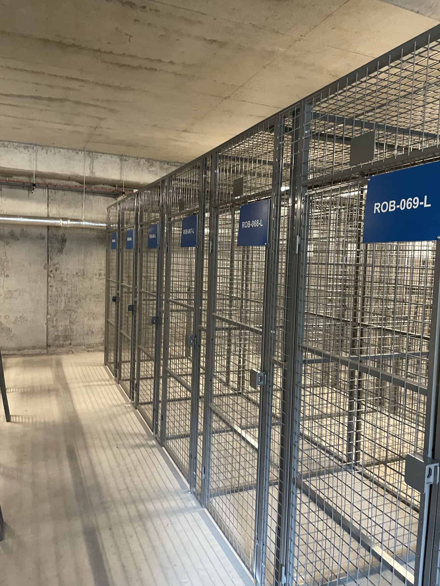 Industrial Mesh Partitions for Secure Warehouse & Factory Storage