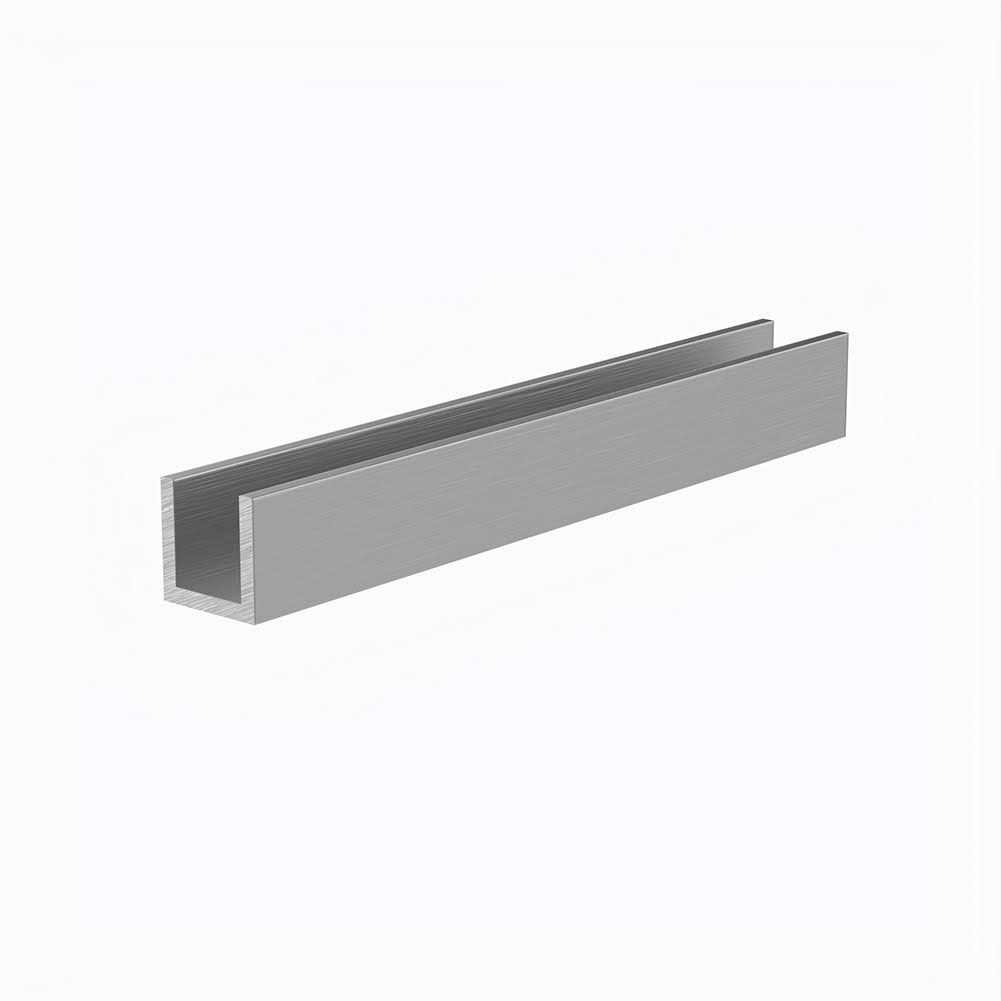 1.1/2 x 1.1/2 x 1/8" - L:5m Aluminium Channel Section Grade 6063 T6