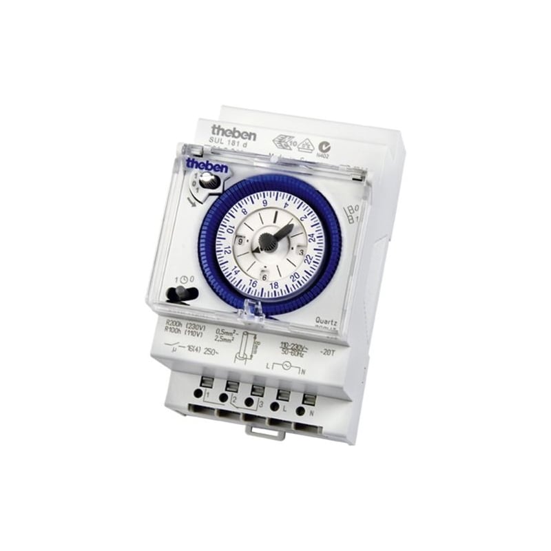 TimeGuard SUL181D 24 Hour Segment Time Switch (3 Module)