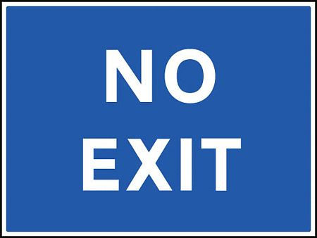 No exit