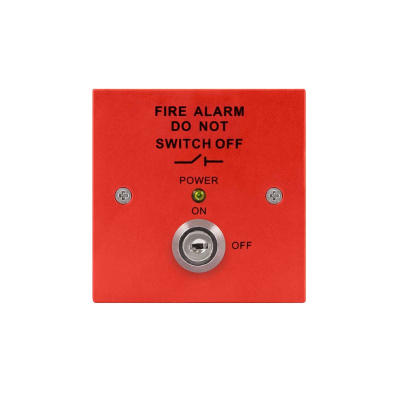 ESP Fire Panel Isolator Switch Red