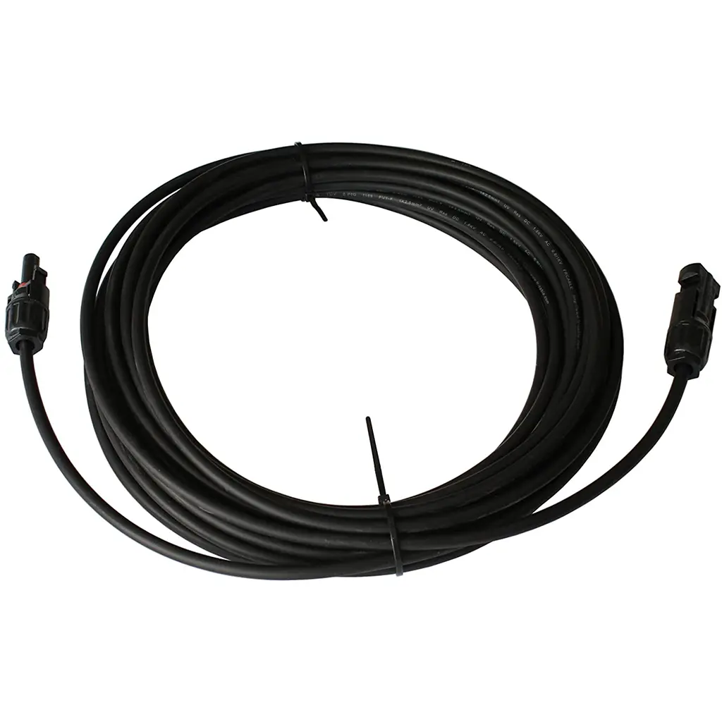 30m Male and Female MC4 (Single Cable)