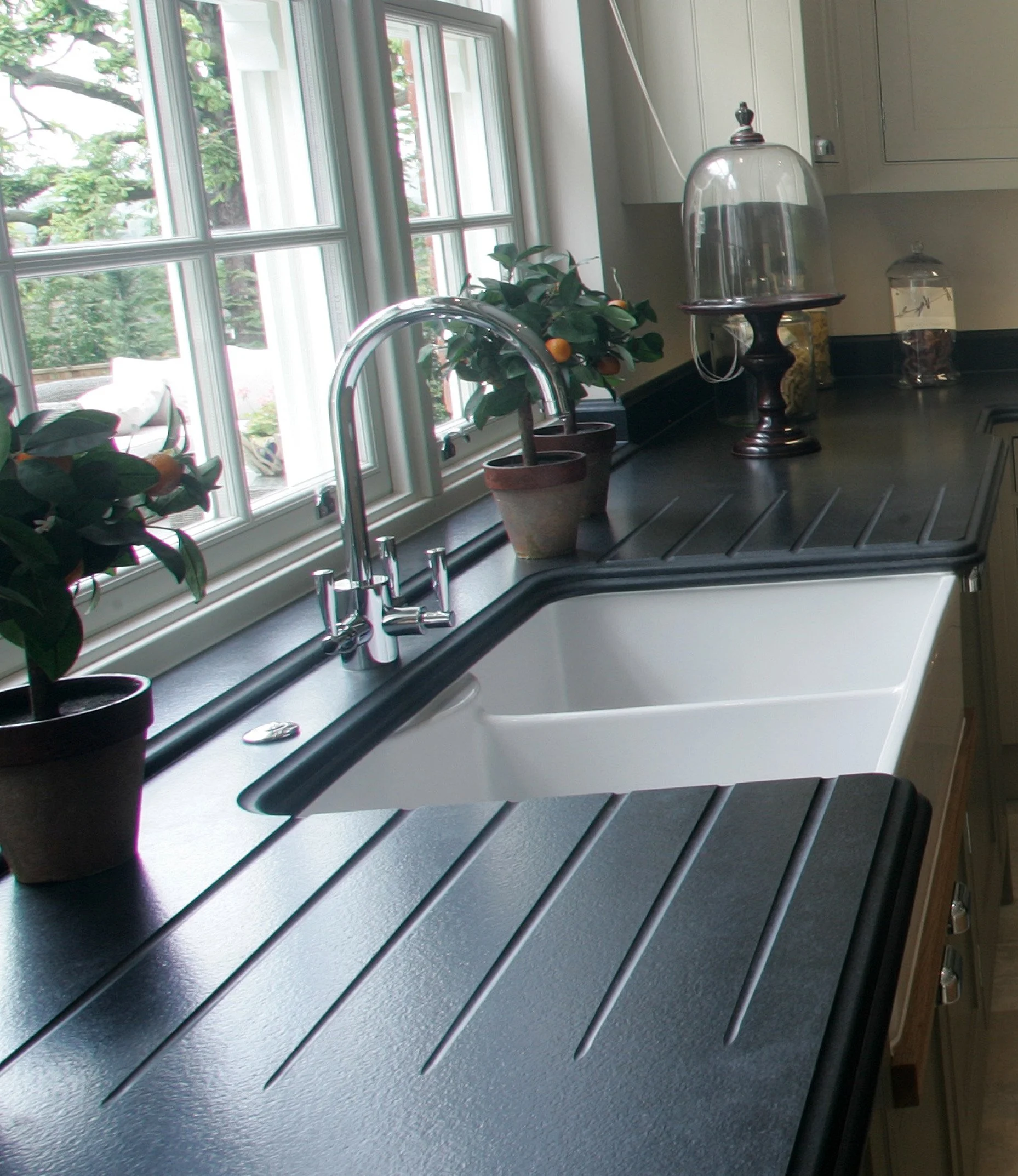 Natural Stone Kitchen Worktop Installation