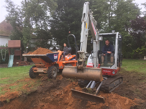 Hertfordshire Garden Building Installation