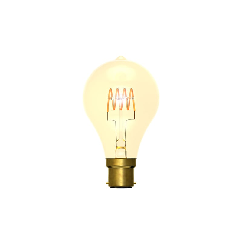 Bell Vintage Soft Coil Horizontal GLS Dimmable LED Filament Bulb 4W B22