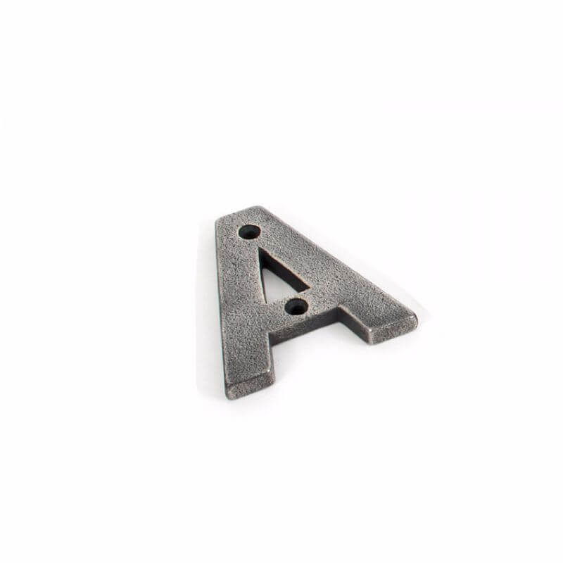 Anvil 83803A Antique Pewter Letter A