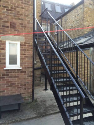 Fire Escape Stair Condition Survey For Maintenance Planning
