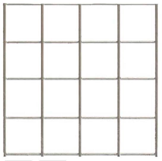1220x 2440mm 2"x 2"x 10g (4'x 8') Galvanised Welded Mesh