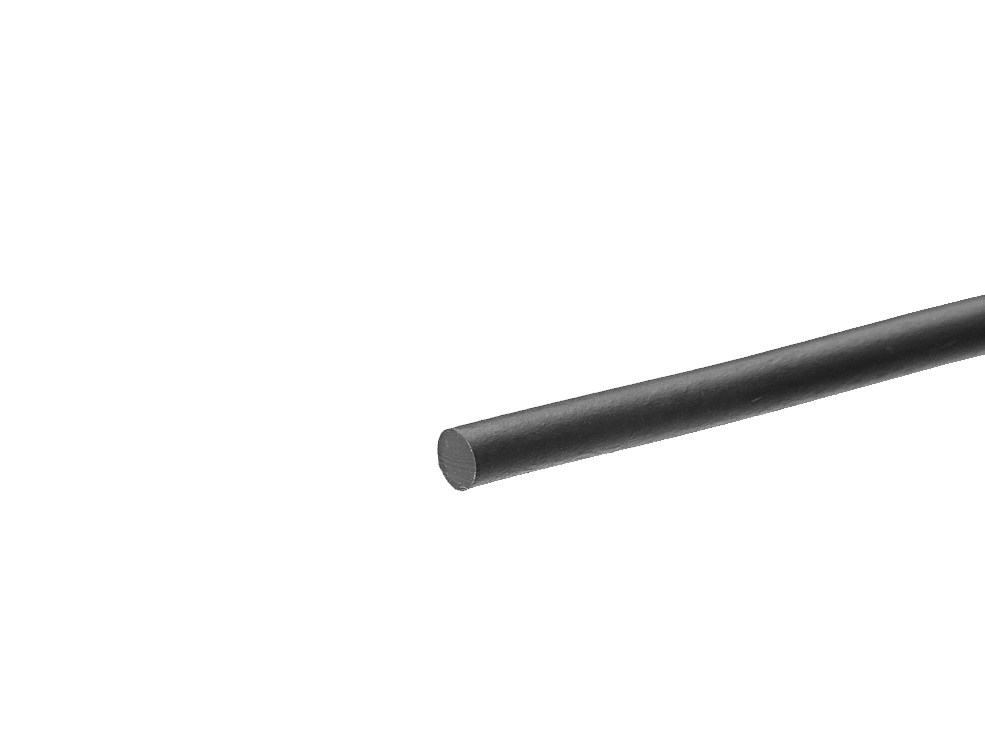 Solid Neoprene Rubber Cord - 3mm Diameter
