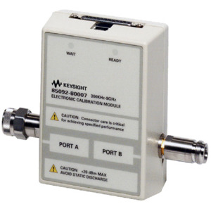 Keysight 85091C Electronic Calibration Module, 300 kHz-9 GHz, 7 mm, 2 Port, 8509xC Series
